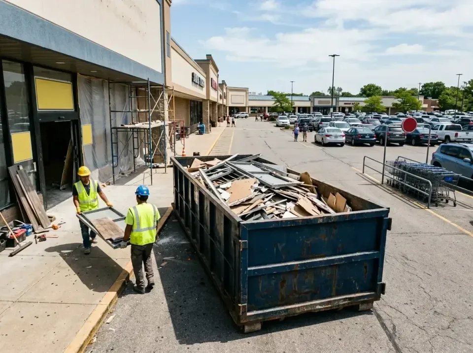 retail-store-renovation-debris-003 — frequently asked questions, Roll-off Dumpster Rentals in Loudon, TN